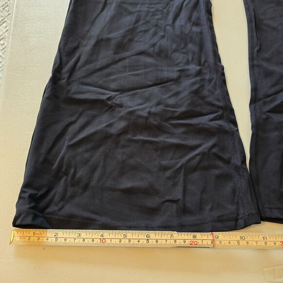 Vertvie Sleeveless Flare Jumsuit Women's L Black Backless Bodycon Seamless NWT - Picture 15 of 16